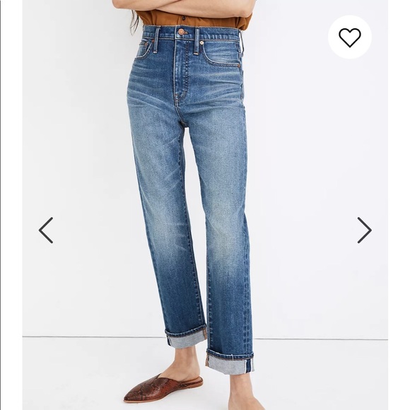 Madewell Classic Straight Jeans In Ives 